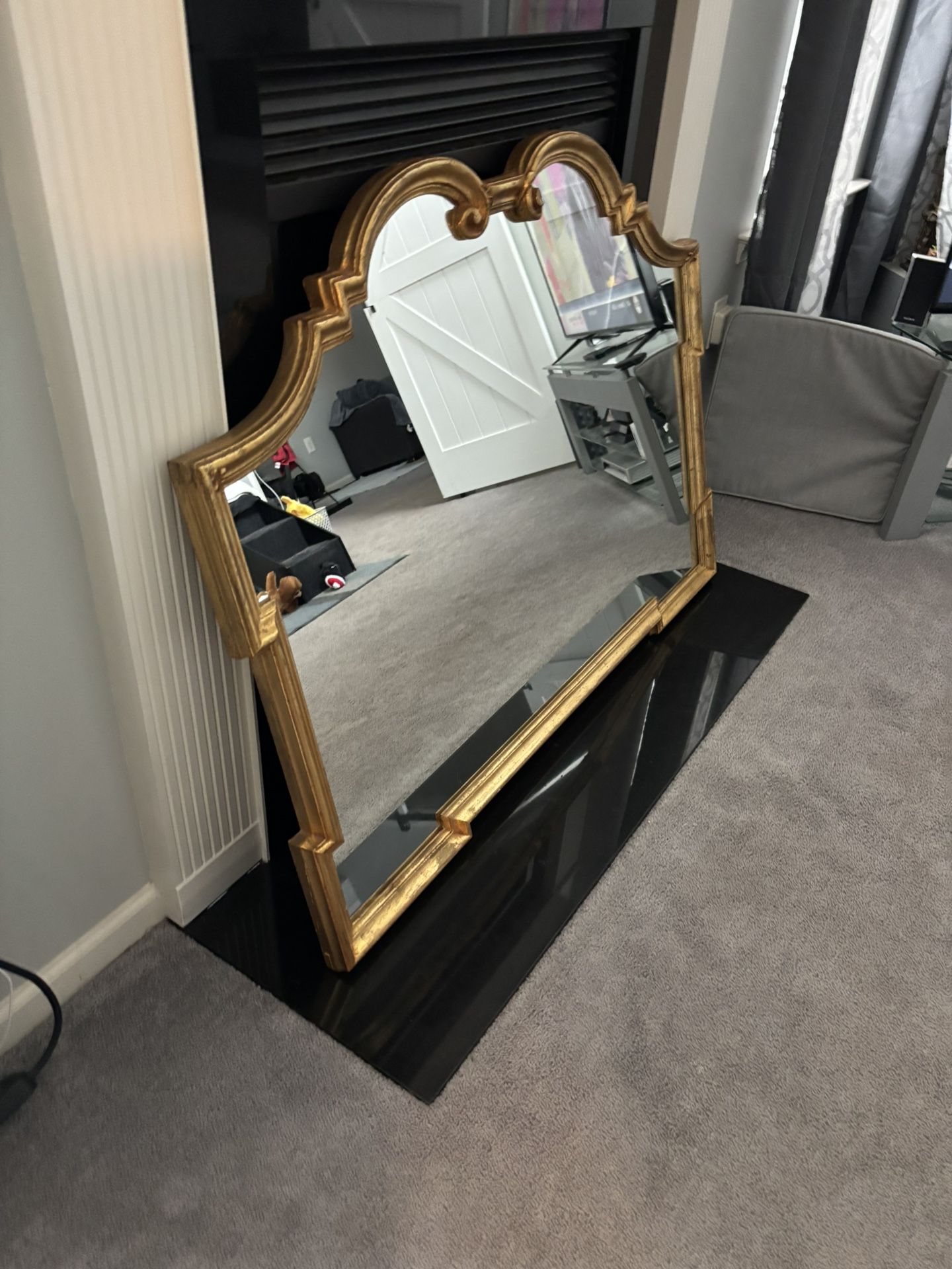 Queen Anne Antique Mirror (price negotiable)