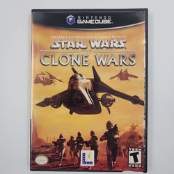 Star Wars The Clone Wars Nintendo GameCube Complete CIB