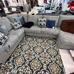 Sectional In Stock For Immediate Delivery 