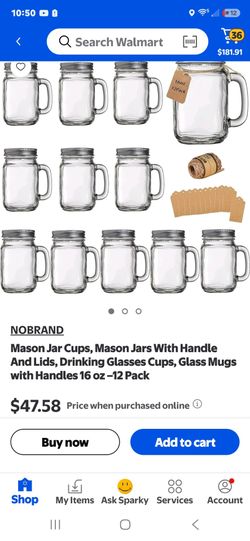 New mason jars