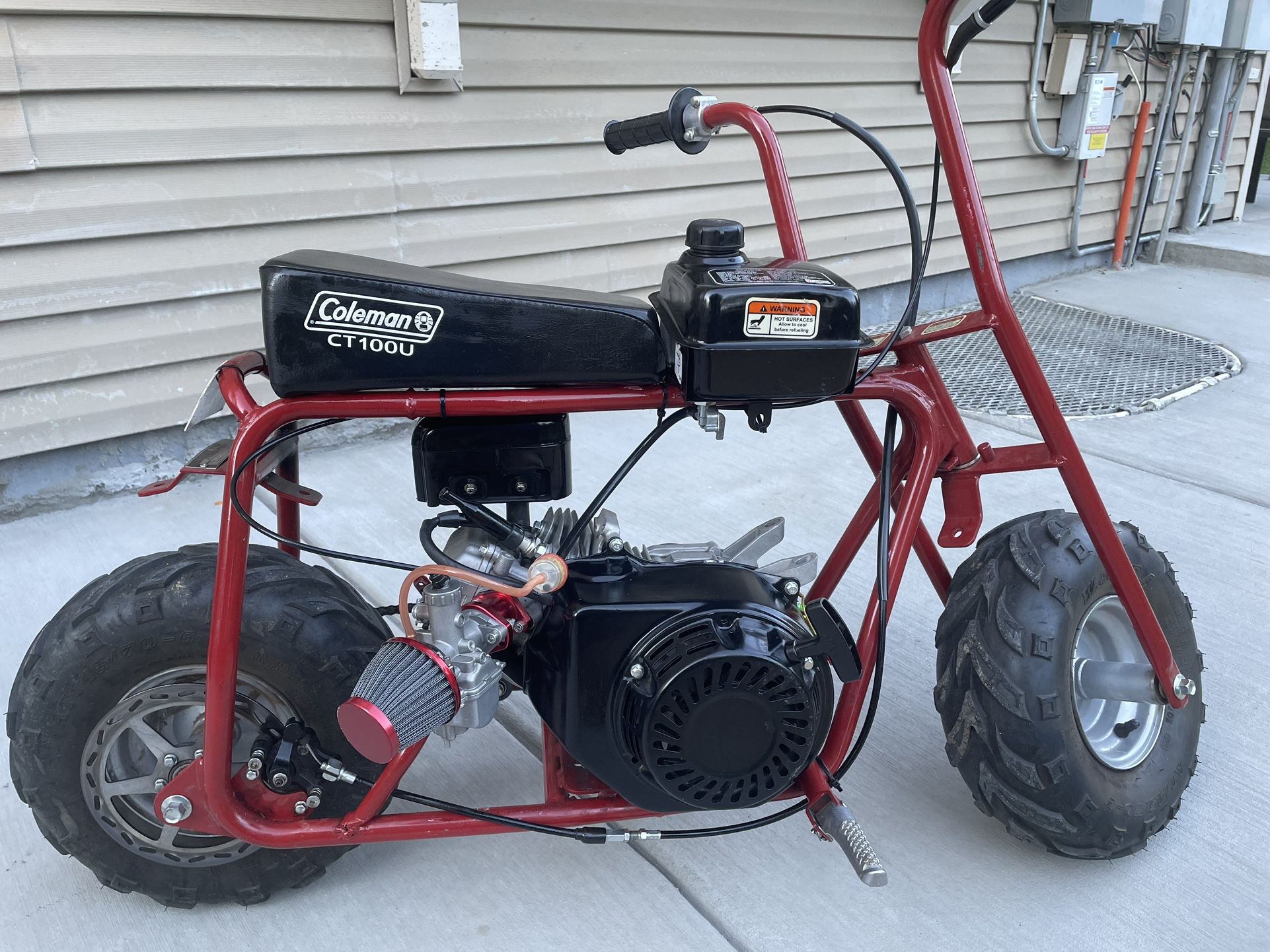 Ct100u 212 Swapped Mini Bike
