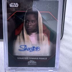 2024 Star Wars Topps Chrome Black Senator Tynnra Pamlo