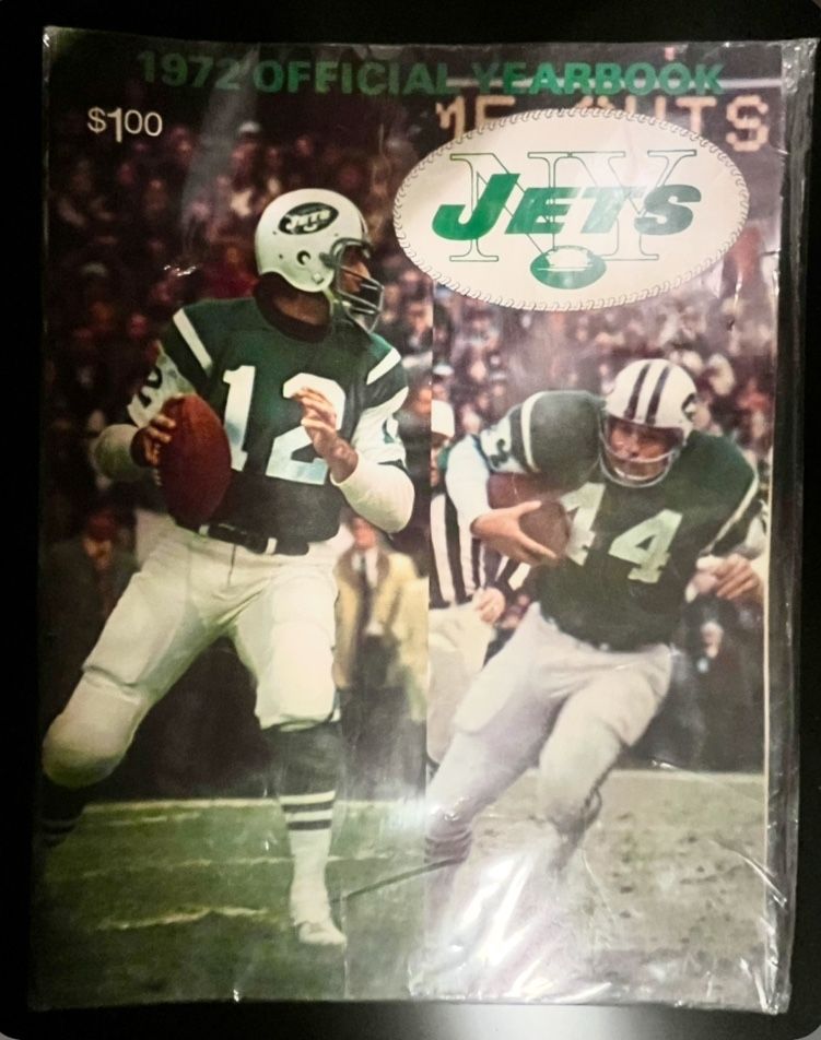 New York Jets 1972 Yearbook
