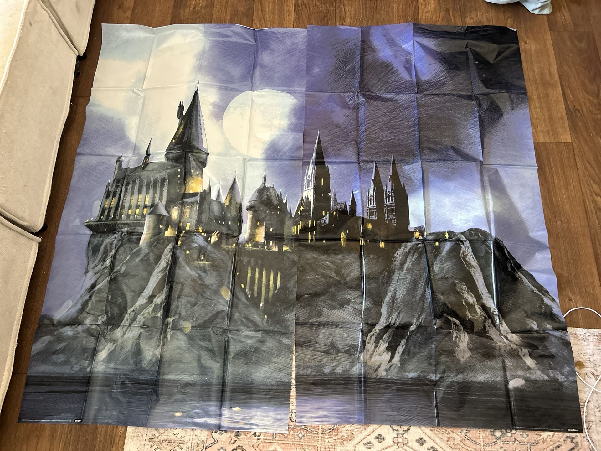 hogwarts castle backdrop/decor harry potter
