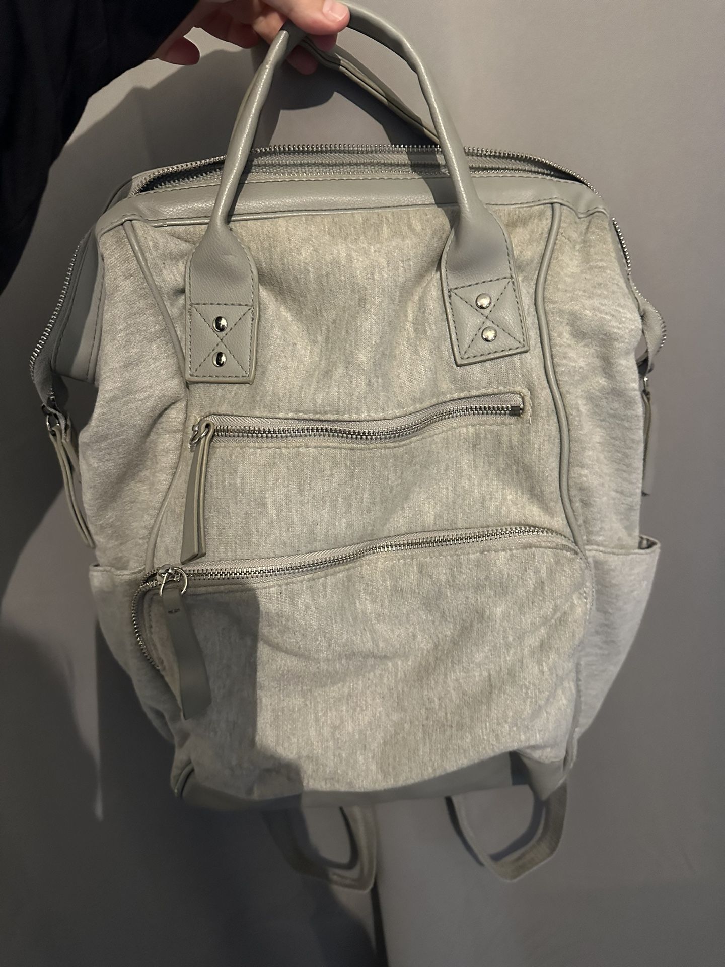 Grey Backpack