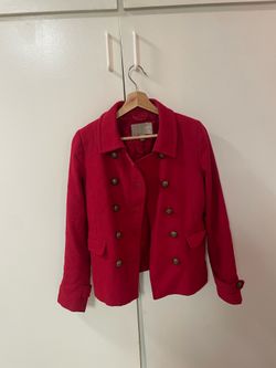 Red Wool Jacket