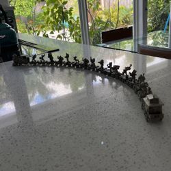 Pewter Disney Train