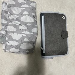 Like New Diaper Changing Sheets And Car Seat Cover, 