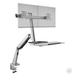 Computer Desk Duel Monitor Stand