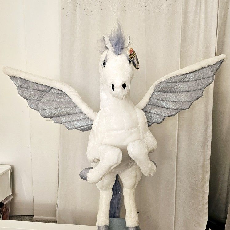 Sofit, large and plush Pegasus - Stuffed animal 