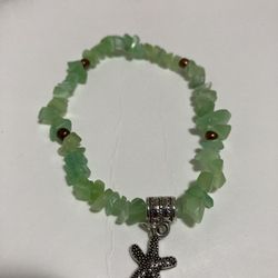 Green Stretchy Bracelet