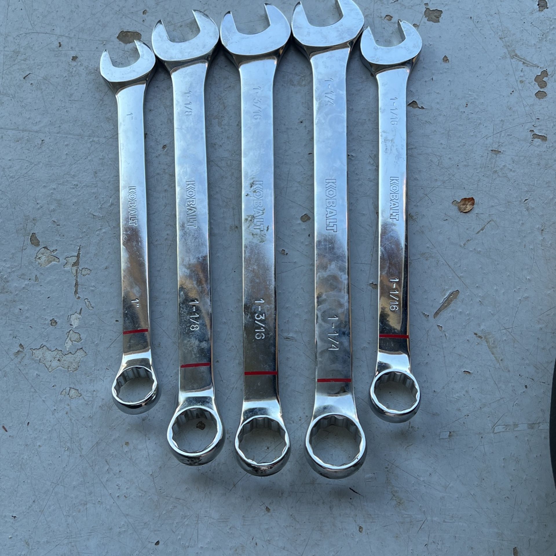 Kobalt Large SAE Wrenches