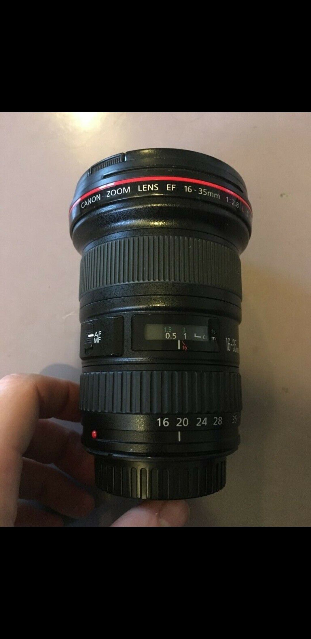 Canon lense 16-35mm