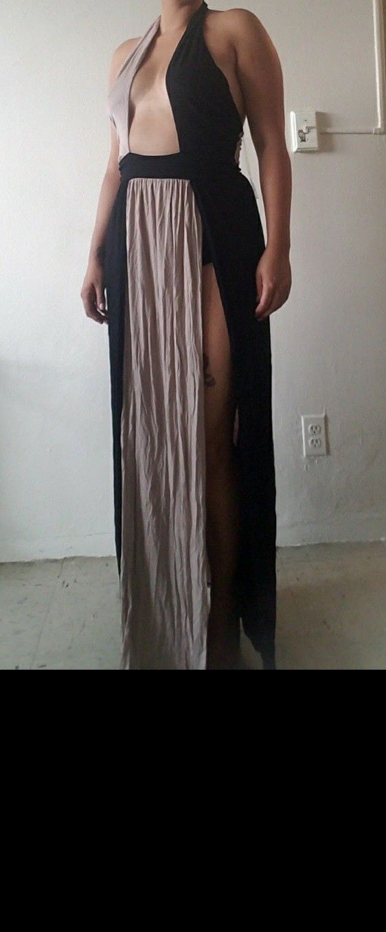 Sexy High Split Summer Dress/ Beach Outfit