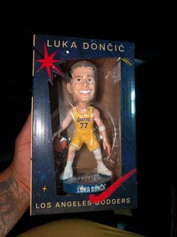 Luka Dončić Lakers Bobblehead Figure dodgers