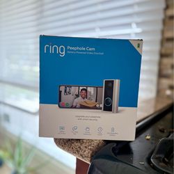 Ring Peephole Doorbell Camera