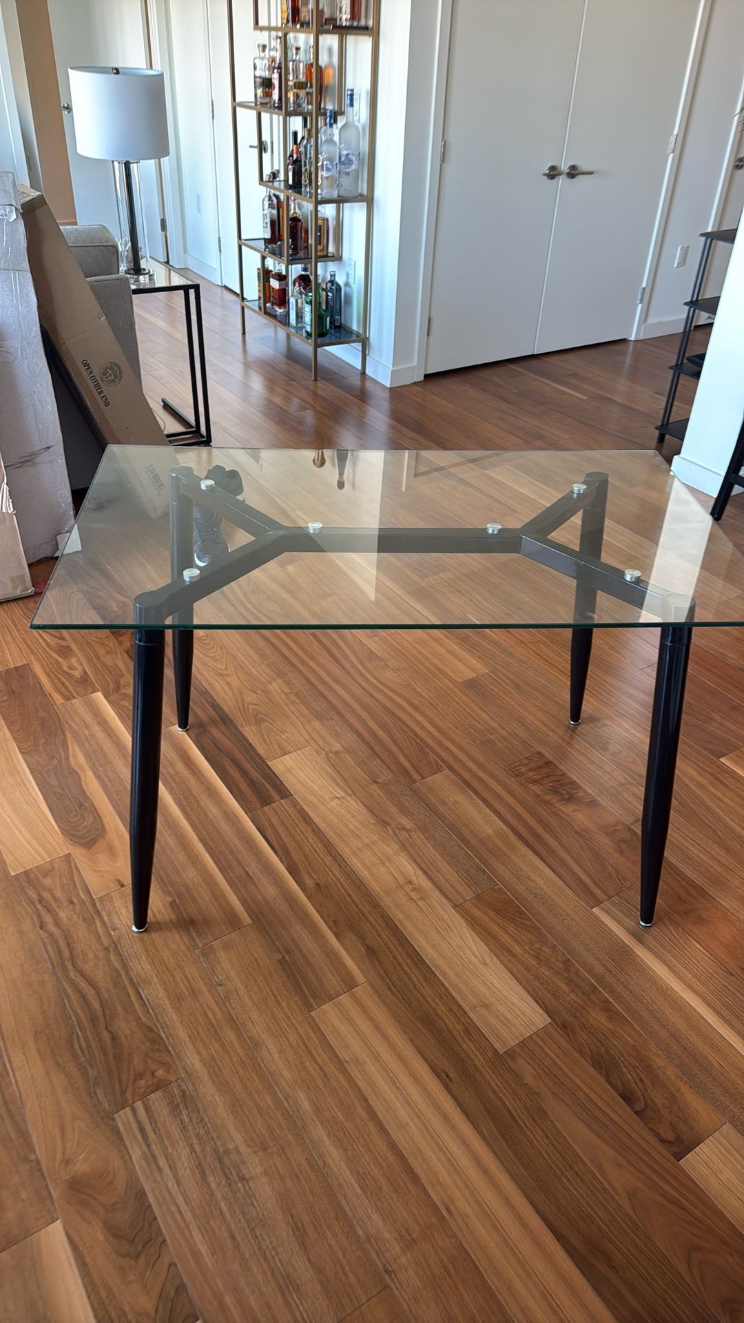 Glass Desk / Dining Table