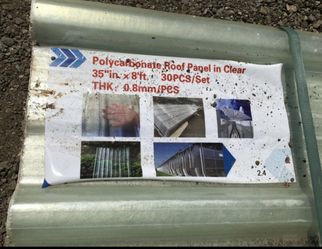 ☀️ Transform Your Space with Clear Polycarbonate Roof Panels! ☀️