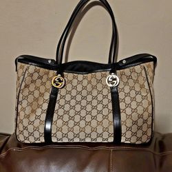 Gucci GG Interlock Tote/Shoulder Bag 