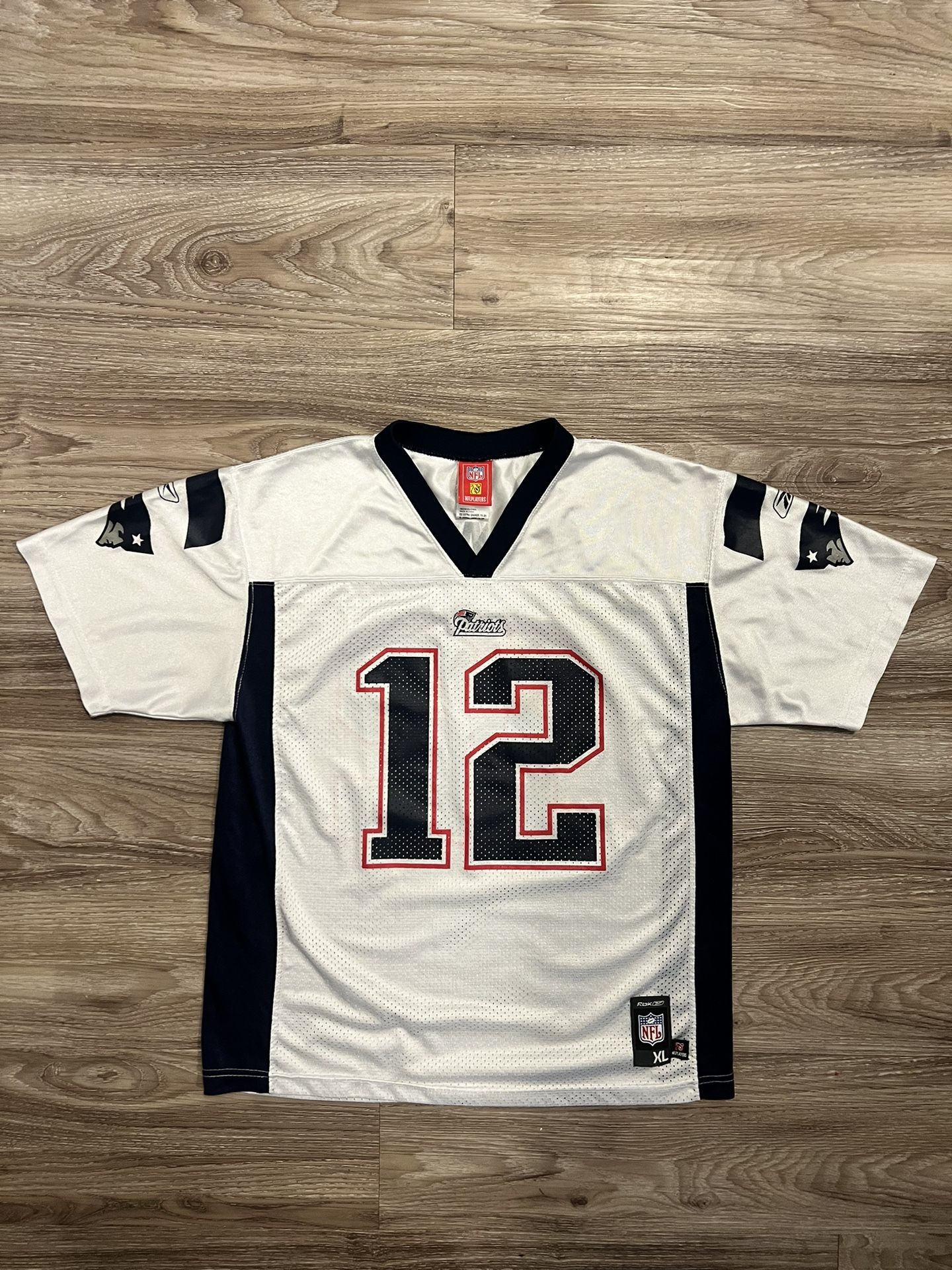 Tom Brady New England Patriots Reebok Youth Jersey XL
