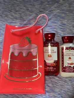 Strawberry Poundcake Set