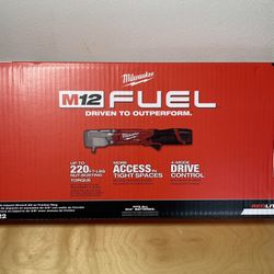 Milwaukee M12 3/8 in. Right Angle Impact Wrench Kit (NEW)