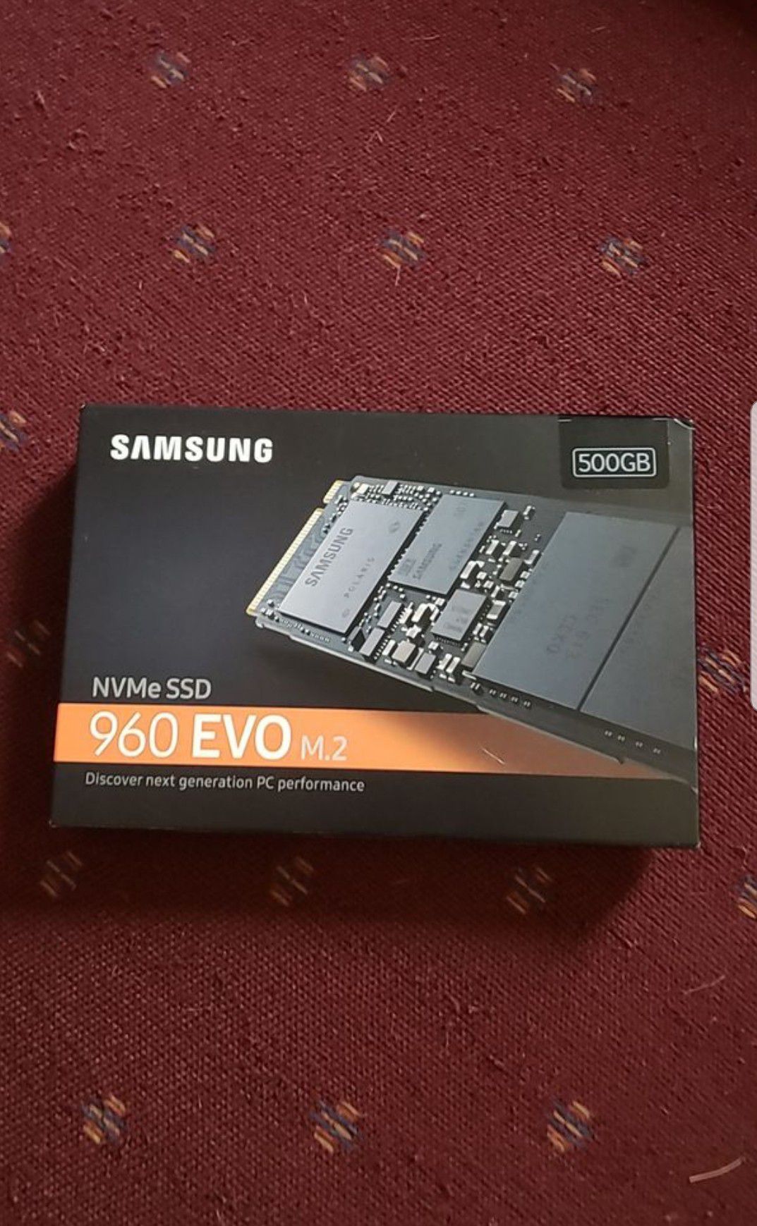 Samsung 960 EVO. 500 GB computer part