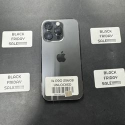 Black Friday Sale! iPhone 14 Pro 256gb Unlocked 
