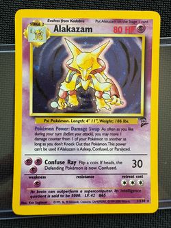 Alakazam base set 2