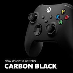 Xbox Wireless Gaming Controller (2025) – Carbon Black – Play on Xbox, Windows, Android, iOS, FireTV Sticks, Smart TVs, VR Headsets