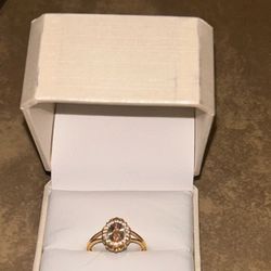 Sterling Silver Mary Ring 