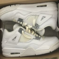 White Metallic 4s 
