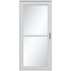Larson Platinum Collection White Linen 80-81" Right Hinge Door FFE-776