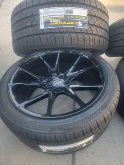 20"new Staggerd Wheels With New Tires For MERCEDES BENZ E300