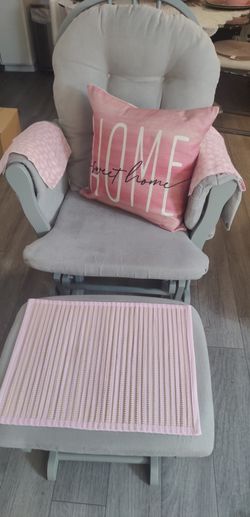 Gray Rocking Chair ..