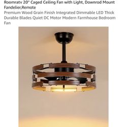 LED Ceiling Fan 