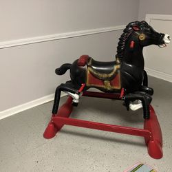  Vintage Hedstrom Wonder Horse Spring Bounce, Rocking Horse  
