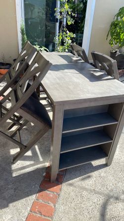 Table set 4 chairs