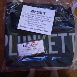 Jimmy Plunkett Signed Jersey 