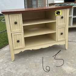 Dresser  Our TV stand 48 Wide 28, Height 19 Deep