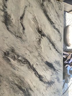 custom handmade epoxy/resin table