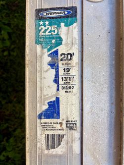 Werner 20 Ft. Ladder