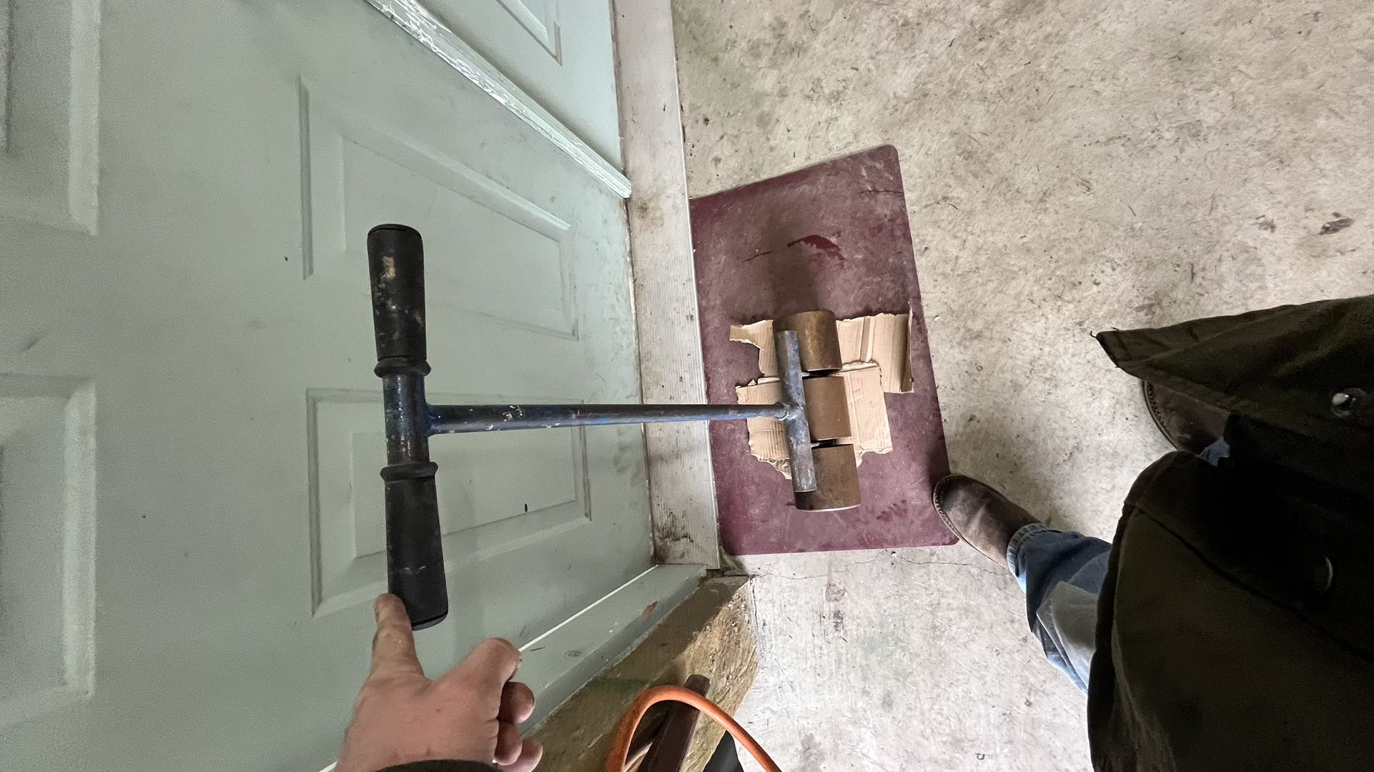 100 lb. Vinyl and Linoleum Floor Roller