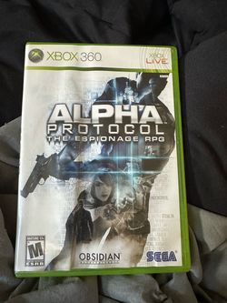 Alpha Protocol Xbox 360 Game