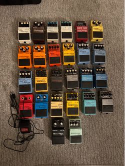 Boss Guitar Pedals