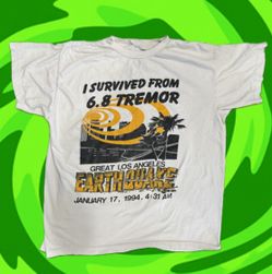 Great L.A. Earthquake Tee