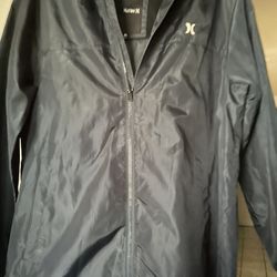 Hurley Windbreaker Jacket (blue)