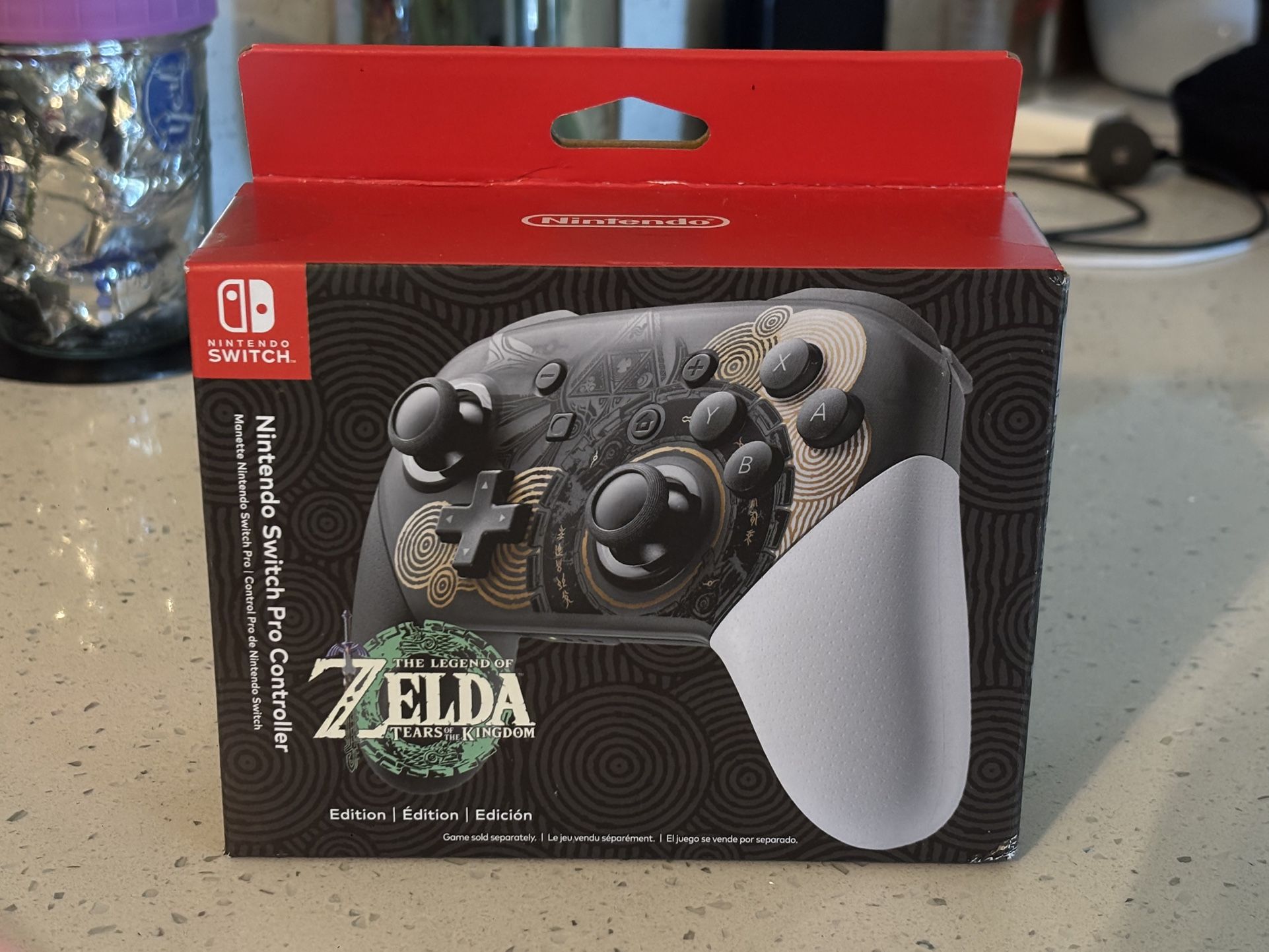 SEALED Tears of the Kingdom Switch Pro Controller