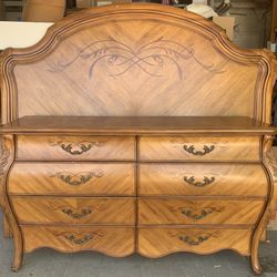 Vintage Wood 5 Piece Bedroom Set