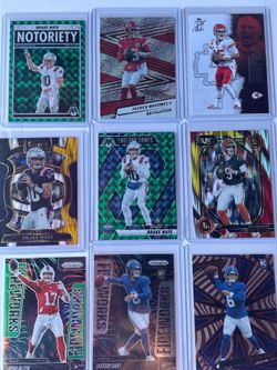 900 card Collection for Whatnot NFL Rookies and Qb's only sorted by player and team